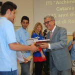 lomaggio del presidente cascone ai 3 ragazzi